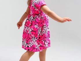 Платье-боди детское трикотажное для девочек