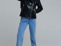 Куртка кожаная для девочек