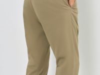 Брюки из твила, Бежевый