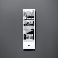 Закладка "Фотоколлаж. Фонтанный дом, ч/б"