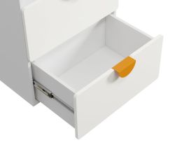 Стеллаж детский Милна 2-60x190 Белый