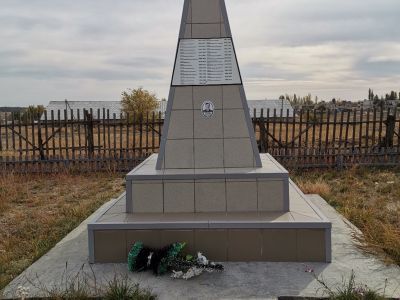 Братская могила советских воинов, погибших в период Сталинградской битвы