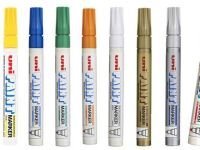 Маркер-краска Uni "Paint" PX-20, 2,2-2,8 мм, алюминиевый корпус, зеленый