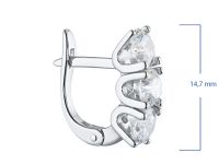 Серьги из белого золота э4012сг01230102_white