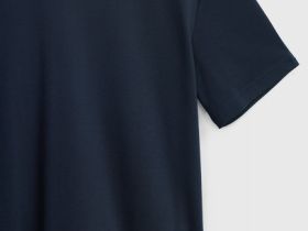 Футболка из плотного хлопка, Синий