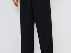 Брюки из вискозы, Черный