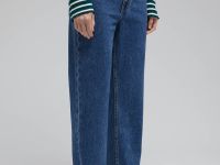 Джинсы mom fit