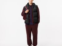 Мужской влагоотталкивающий жилет Lacoste с капюшоном