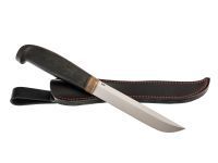 Нож Финка, сталь M390, рукоять микарта, черный