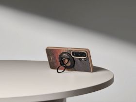 Чехол Pitaka противоударный для Samsung Galaxy S26 Ultra коричневый