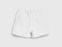 Джинсовые шорты для девочек, Белый