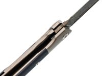 Складной нож Nimo Attendant, сталь дамаск, рукоять G10, синий
