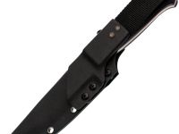 Туристический нож Град Горький Универсал, сталь AUS-10Co, рукоять черная микарта