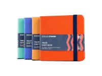 Блокнот для зарисовок Стихия 12х12 см 140 г 80 л, твердая обложка Воздух