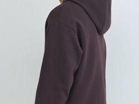 Толстовка с капюшоном на молнии, Фиолетовый