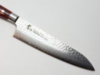 Нож кухонный поварской 210 мм, Sakai Takayuki, сталь VG-10 Damascus, рукоять дерево пакка