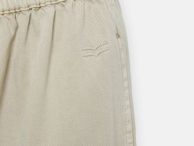 Джинсовые брюки-кюлоты из тенселя