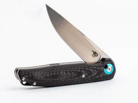 Складной нож Bestech Knives ASCOT, D2, Черно-серый карбон