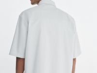 Рубашка с коротким рукавом, Белый
