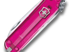 Нож перочинный Victorinox Classic SD Colors, Cupcake Dream, прозрачный розовый, 7 функций, 58мм