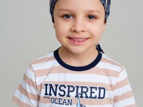 Бандана трикотажная для мальчиков, 2 шт в комплекте