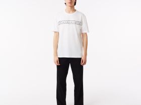 Мужская хлопковая футболка Lacoste