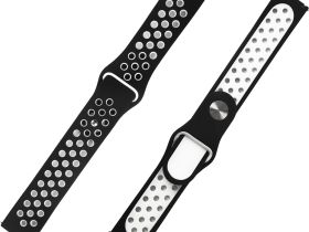 Ремешок Red Line для умных часов 22 мм Чёрно-белый