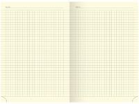 Записная книжка Berlingo "DoubleBlack" A5, 80 л, кожзам, черный срез, черный, с рисунком 2