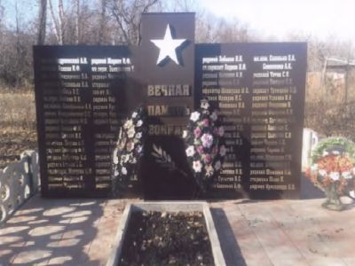 Братская могила воинов, погибших в 1943 г.