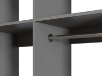 Модуль для гардероба Хелен 3.1-150x240 Графитовый