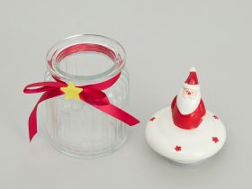Емкость для хранения Рождественский джем/Christmas jam, дед мороз