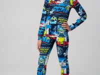 Термокомплект трикот. для мальчиков: фуфайка (футболка) с длин. рук, брюки для эпизод. использования