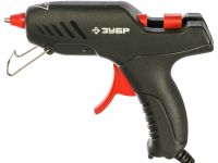 Пистолет термоклеящий Зубр "Мастер" 8 мм 20 Вт