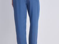 Укороченные брюки свободного силуэта