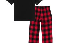 Комплект для мальчиков: брюки текстильные, фуфайка трикотажная (футболка)