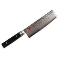 Нож-топорик для овощей Накири Kasumi Damascus 17 см, сталь VG-10 в обкладках из дамаска, рукоять стабилизированная древесина