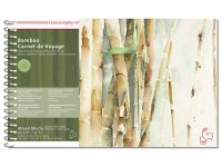 Альбом из бамбуковой бумаги на спирали Hahnemuhle "Bamboo" 15,3x25 см 15 л 265 г