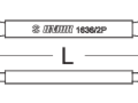 Ключ спицевой Unior 1636/2P (красный 5 x 5.5 мм)