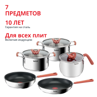 Набор посуды Opti'Space 6 предметов G720S604+ Мультикастрюля Tefal  G7211874