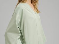 Свободное платье А-силуэта из тенселя