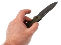 Складной нож Калашников НК-1, сталь AUS-8, рукоять G10, олива