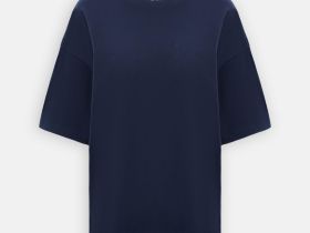 Оверсайз футболка с принтом