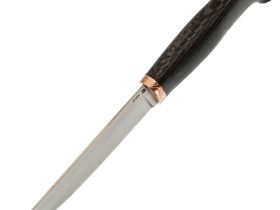 Нож Рыбацкий, сталь S125V, рукоять карбон макумэ ганэ