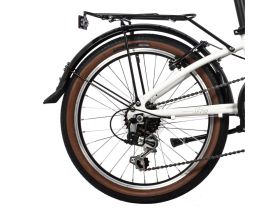 Складной велосипед Novatrack Vortex 20, год 2024, цвет Белый