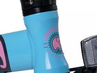 Детский велосипед Maxiscoo S007 Pro 14, год 2024, цвет Синий-Оранжевый