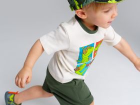 Кепка детская текстильная для мальчиков