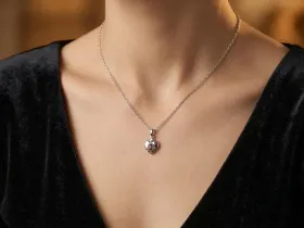 Подвеска из серебра с и гранатом э0666пд02260374_white