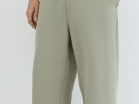 Широкие трикотажные брюки Wide leg, Желтый