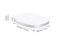 Zwilling Весы кухонные цифровые 24,5 х 18,8 х 2 см, серебристые Enfinigy Zwilling