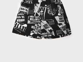 Шорты текстильные плавательные для мальчиков, средней длины